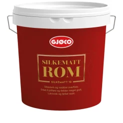 Veggmaling^Gjøco Silkematt Rom akrylmaling 2,7 liter – Chic Beige 430