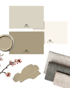 Veggmaling^Gjøco Silkematt Rom akrylmaling 2,7 liter – Chic Beige 430