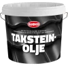Takpapp & Asfalt|Tak-, Mur- & Sokkelmaling^Gjøco Taksteinolje svart 10 liter