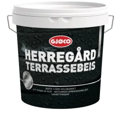 Trebeskyttelse^Gjøco terrassebeis vanntynnet 2,7 liter Bomull