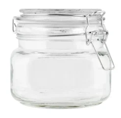 Oppbevaringsglass^DAY Glasskrukke med patentlokk 0,5 liter