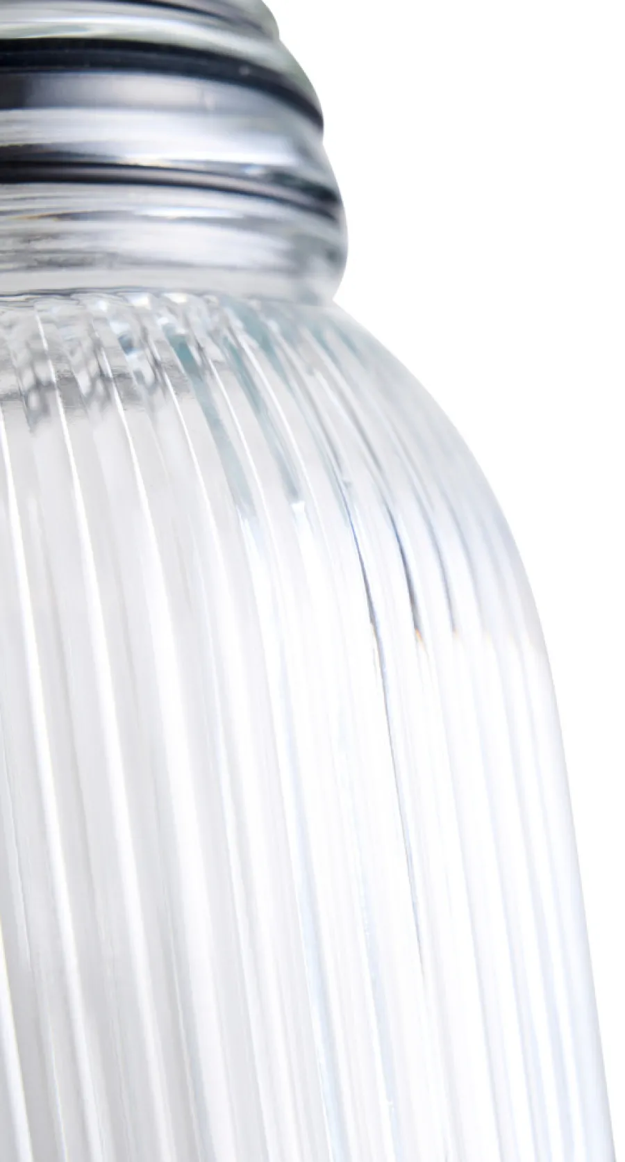 Oppbevaringsglass^DAY Glasskrukke riflet 1,4 liter -