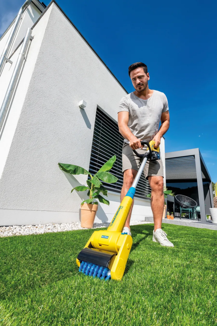 Tilbehør Til Hagemaskiner^Gloria kunstgressbørste Ø100 mm t/MultiBrush