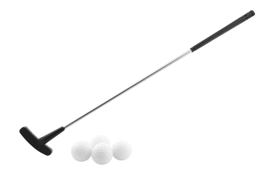 Spill & Underholdning^Ud & Leg Golfkølle med 4 baller
