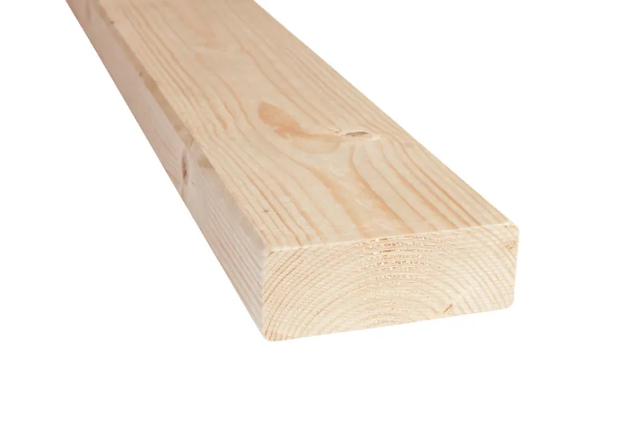 Ubehandlet Tre^Moelven Gran K-virke 36x98x4200 mm