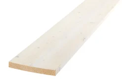 Ubehandlet Tre^Moelven Gran 19 x 148 x 4800 mm rektangulær kledning