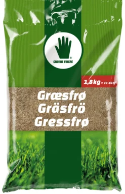 Gressfrø^Grønne Fingre® Gressfrø 1,8 kg 70-80 m² -