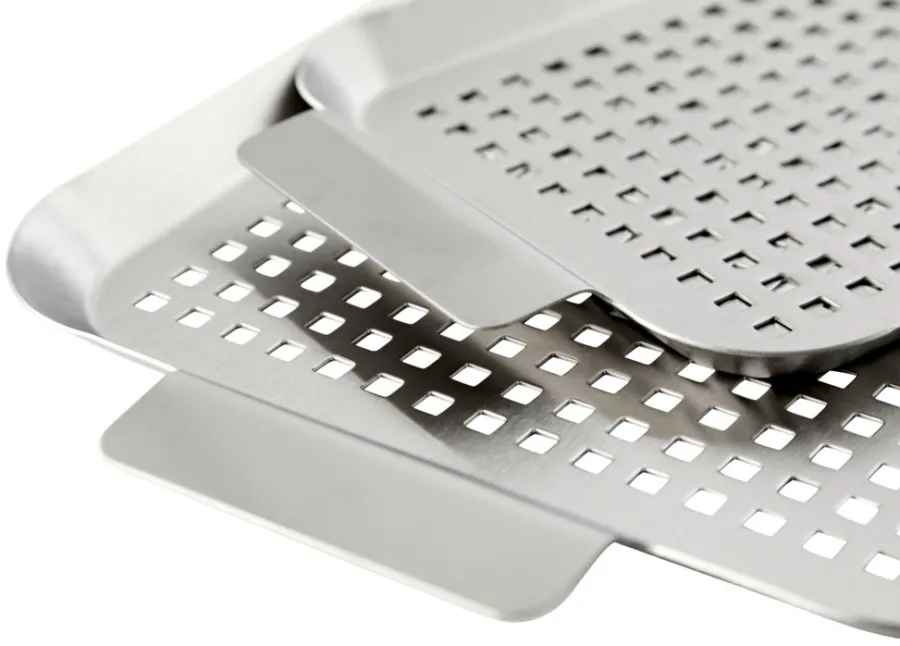 Grilltilbehør^Grillexpert Grillfat 2 stk. medium og stor -