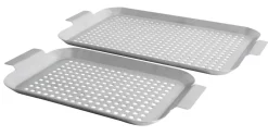 Grilltilbehør^Grillexpert Grillfat 2 stk. medium og stor -