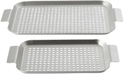 Grilltilbehør^Grillexpert Grillfat 2 stk. medium og stor -