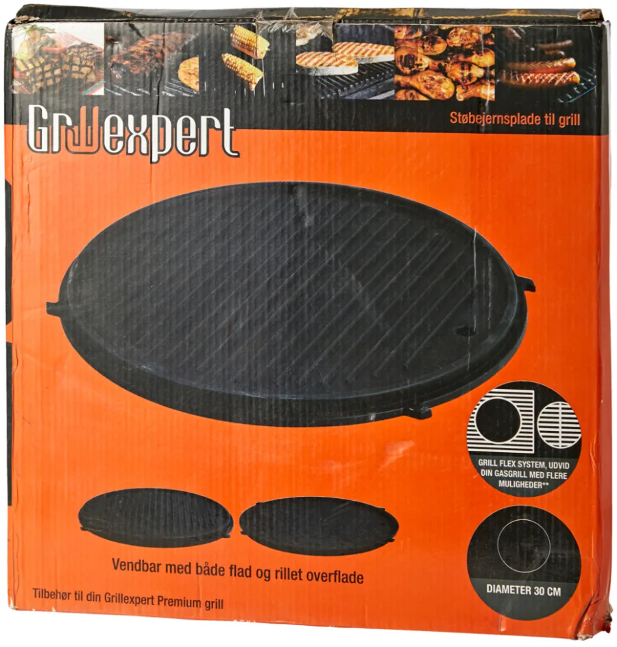 Grilltilbehør^Grillexpert Grill Flex plate Ø30 cm - Premium