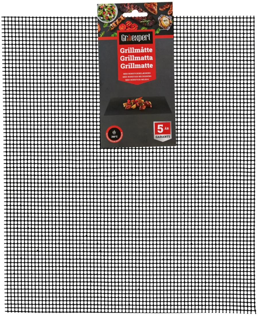 Grilltilbehør^Grillexpert Grillmatte non-stick 36 x 42 cm -