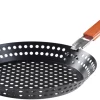 Grilltilbehør^Grillexpert Grillpanne 30,5 cm m/avtagbart håndtak -