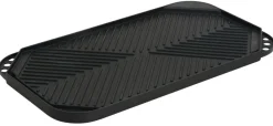Grilltilbehør^Grillexpert Grillplate helstøpt 49,5 x 27,3 cm - Grillekspert Premium