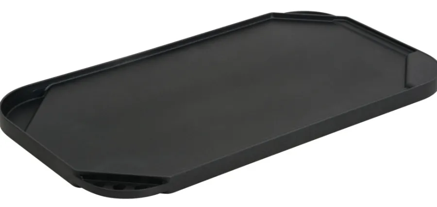 Grilltilbehør^Grillexpert Grillplate helstøpt 49,5 x 27,3 cm - Grillekspert Premium
