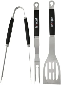 Grilltilbehør^Grillexpert Grillsett med 3 deler -