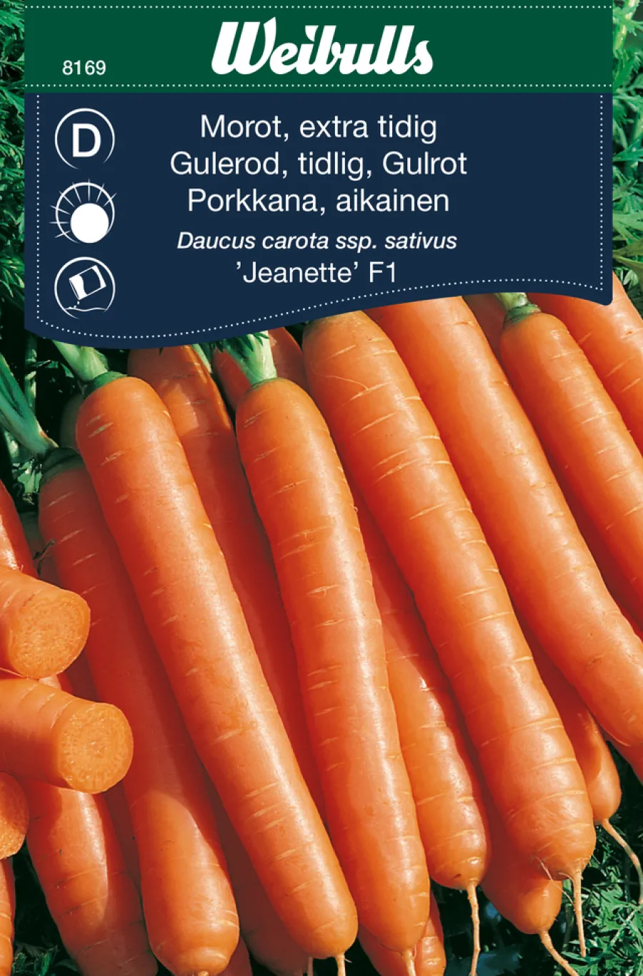 Frø^Weibulls Gulrot ´Jeanette` - ekstra tidlig