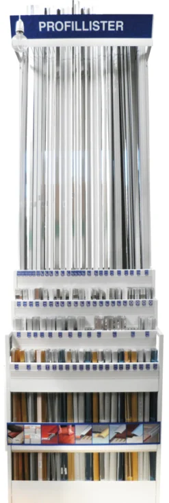 Profillister^ Gulvprofil aluminium - 2,5 x 25 mm x 0,9 m