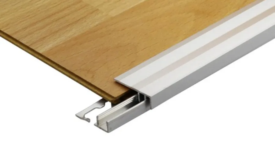 Profillister^ Gulvprofil aluminium - 10 x 30 mm x 0,9 meter
