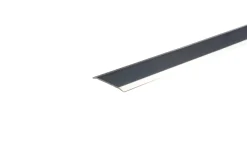 Profillister^ Gulvprofil børstet stål - 2,1 x 31 mm x 0,9 m