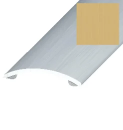 Profillister^ Gulvprofil matt gull - 3,2 x 30 mm x 0,9 m