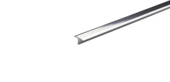 Profillister^ Gulvprofil T - sølv - 9 x 14 mm x 0,9 meter