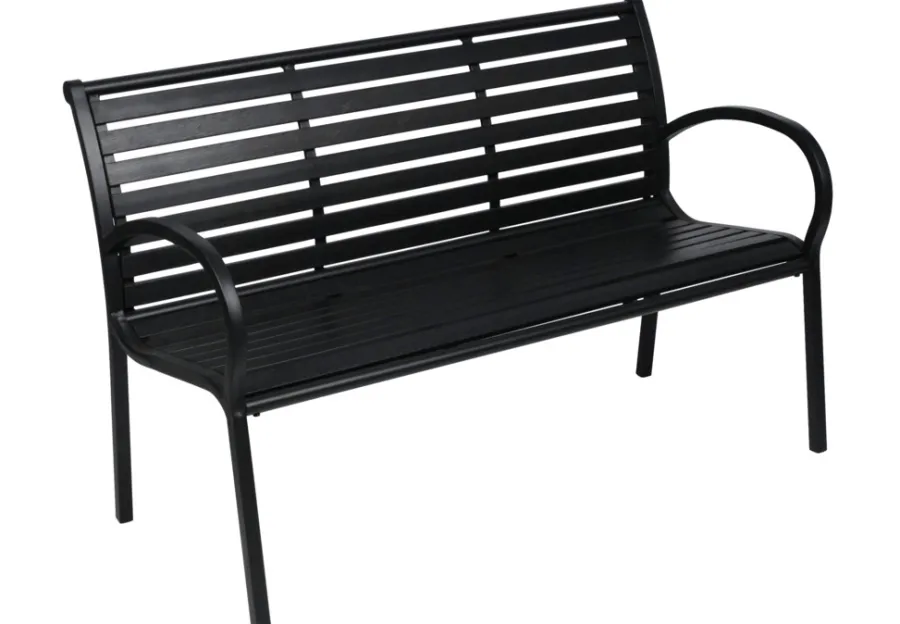 Sesongavslutning|Hagebenker^Sunlife Hagebenk Amsterdam svart 125 x 60 cm - ®
