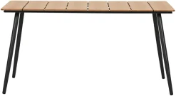 Sesongavslutning|Hagebord^Sunlife Hagebord Beijing svart/teak 148 x 85 cm - ® Teak/svart