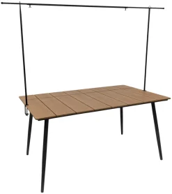 Sesongavslutning|Hagebord^Sunlife Hagebord Beijing svart/teak 148 x 85 cm - ® Teak/svart