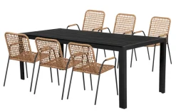 Sesongavslutning|Hagebord^Sunlife Hagebord Havanna 205 x 90 cm i alu/nonwood - ®