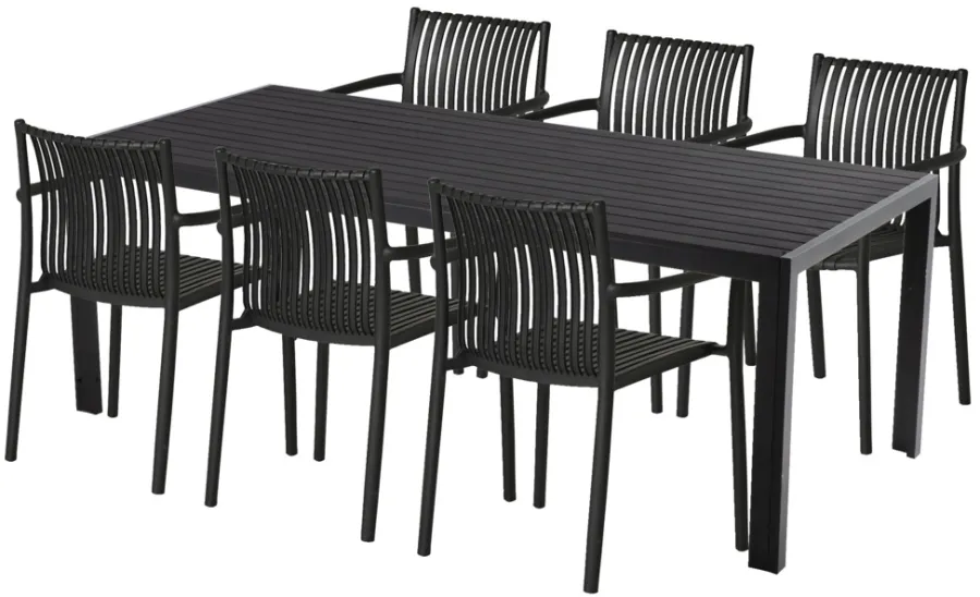 Sesongavslutning|Hagebord^Sunlife Hagebord Havanna 205 x 90 cm i alu/nonwood - ®