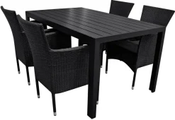 Sesongavslutning|Hagebord^Sunlife Hagebord Havanna 150 x 90 cm i alu/nonwood - ®