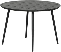 Sesongavslutning|Hagebord^Sunlife Hagebord Madrid Ø110 cm - ® Svart