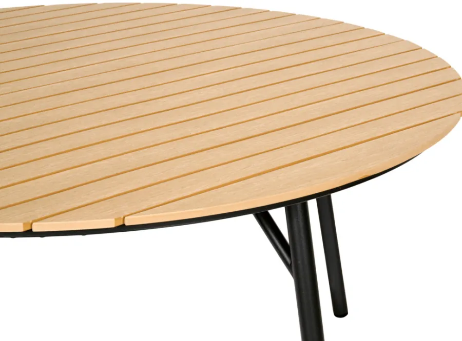 Sesongavslutning|Hagebord^Sunlife Hagebord Nebraska stål/nonwood Ø150 cm - ®