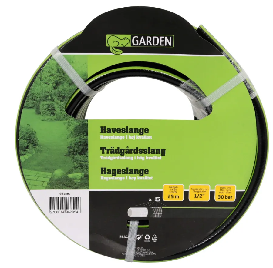 Hageslanger Og Tilbehør^Garden Hageslange 5-lags 25 meter - ®