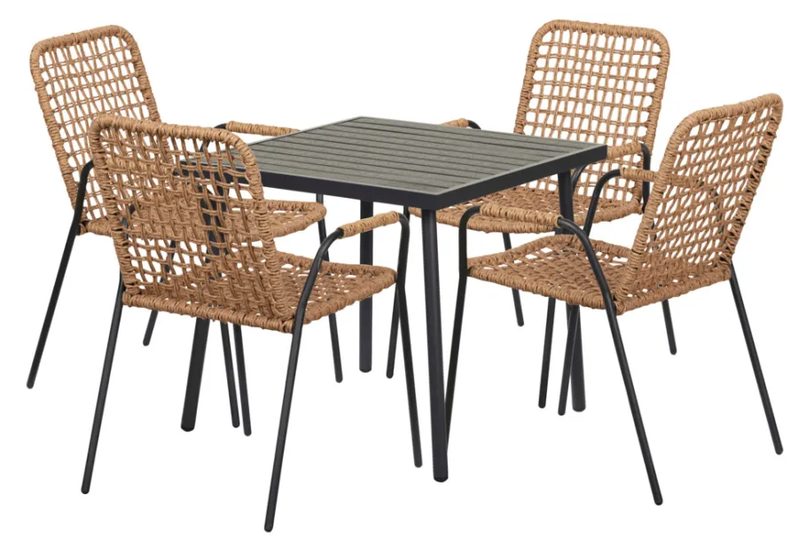 Hagestoler^Sunlife Hagestol Madison – ® Svart/natur
