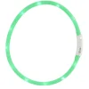 Hunde- Og Katteartikler^Petzone Halsbånd med LED grønn 20-60 cm