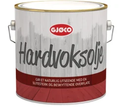 Tre- Og Metallmaling^Gjøco Hardvoksolje 2,7 liter -
