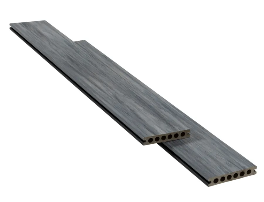 Terrassebord^Kirkedal by TreeTops Heimdal terrassebord kompositt svart/grå 22x130x4000 mm Black/Grey