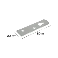 Grep & Hengsler^Home it Hektebeslag 80 x 20 mm - 4 stk.