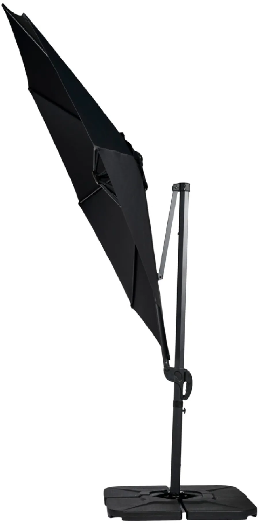 Sesongavslutning|Parasoller Og Markiser^Sunlife Hengeparasoll Washington Ø300 cm svart - ®