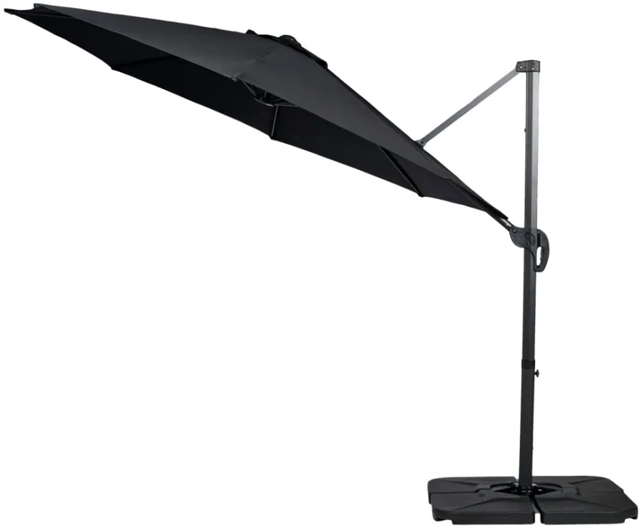 Sesongavslutning|Parasoller Og Markiser^Sunlife Hengeparasoll Washington Ø300 cm svart - ®