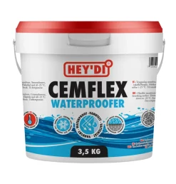 Fugeprodukter^Hey'di Cemflex membran 3,5 kg