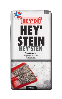 Snørydding^Hey'di Strøsand Hey'stein 10 kg