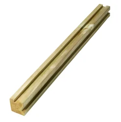 Stolper & Påler^ H-hjørnestolpe impregnert 85 x 85 x 2700 mm