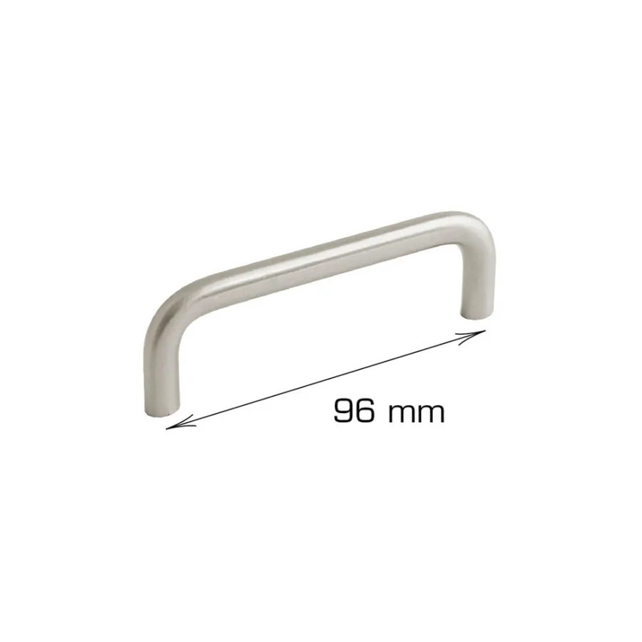 Grep & Hengsler^Home it Håndtak U-form stål 96 mm - 2 stk.