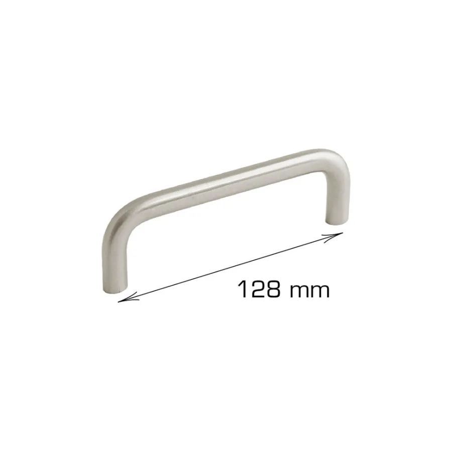 Grep & Hengsler^Home it Håndtak U-form stål 128 mm - 2 stk.
