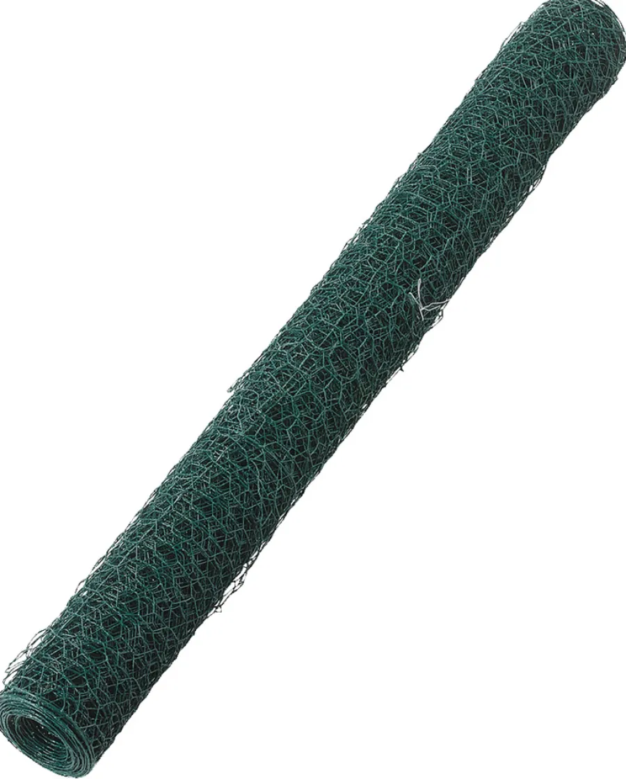 Nettinggjerder^Garden Hønsenetting 60 cm x 10 meter - ® Grønn