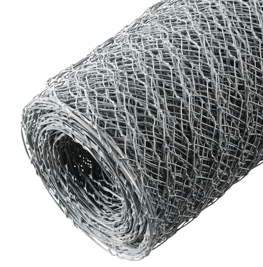 Nettinggjerder^Garden Hønsenetting galv. 45 cm x 10 meter - ®