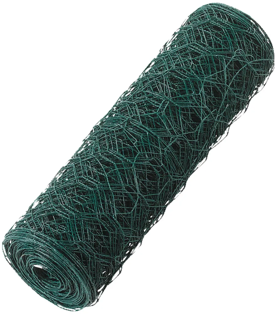 Nettinggjerder^Garden Hønsenetting 45 cm x 25 meter - ® Grønn